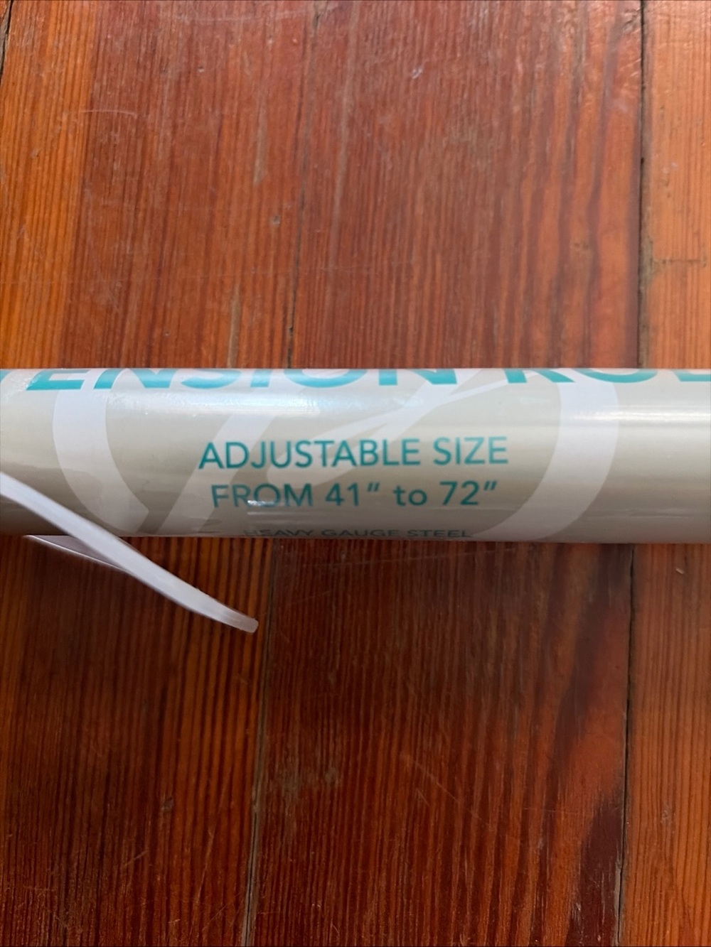 Expandable Shower Rod with tensioning spring 41”-72” New